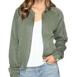 Sanctuary Olive Bomber Jacket